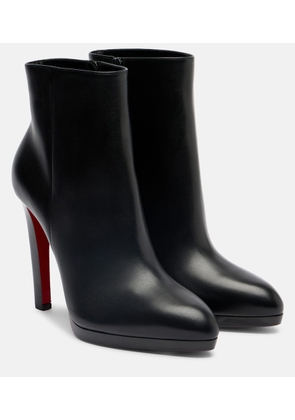Christian Louboutin Fannylove 120 leather ankle boots