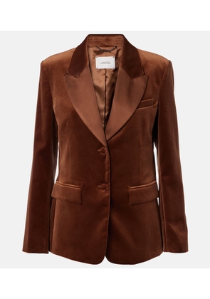 Dorothee Schumacher Elegance Softness velvet blazer