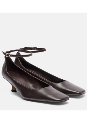 Calvin Klein Collection Anna leather pumps