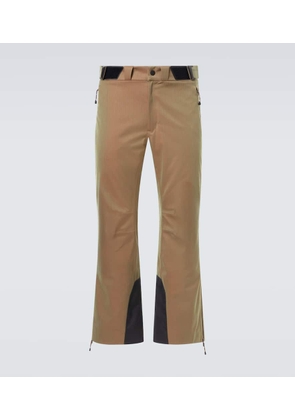 Sease Indren herringbone wool-blend ski pants