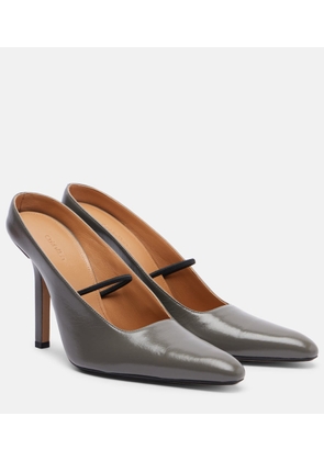 Calvin Klein Collection Suki leather pumps