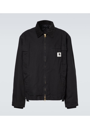 Sacai x Carhartt corduroy-trimmed canvas jacket