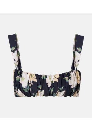 Montce Victoria Liz floral bikini top