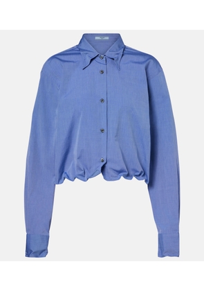 Prada Cotton fil-a-fil shirt