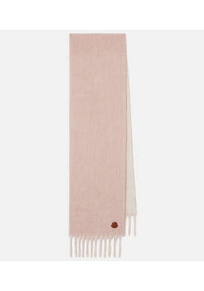Moncler Alpaca and wool-blend scarf