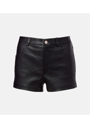 Stouls Roxie leather shorts