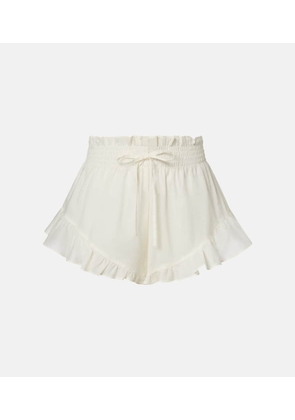 Montce Ruffled cotton shorts