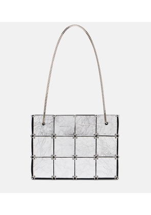 Khaite Emma Mini metallic leather tote bag