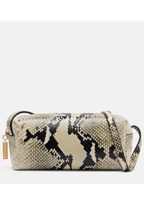 Khaite Kye Mini snake-effect leather crossbody bag