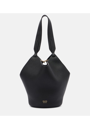 Khaite Lotus Mini leather tote bag