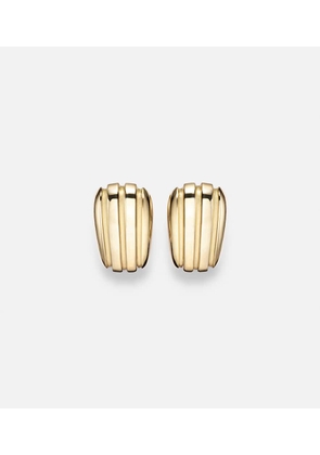 Pamela Zamore Orla Armour 18kt gold earrings