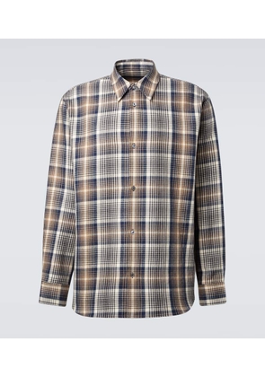 Studio Nicholson x Aaron Levine View checked cotton shirt