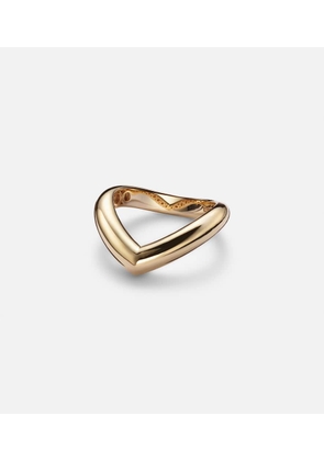 Engelbert Drop Link Medium 18kt gold ring