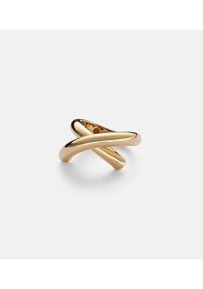 Engelbert Cross Loop Medium 18kt gold ring