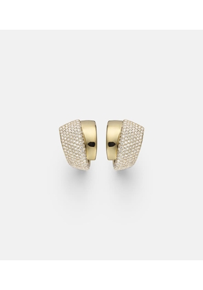 Engelbert Divino 18kt gold earrings with diamonds