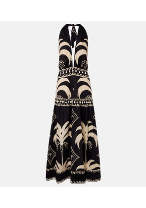 Johanna Ortiz Printed cotton maxi dress