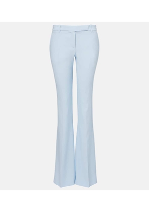 McQueen Low-rise flared pants