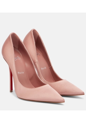 Christian Louboutin Miss Z 120 crepe satin pumps