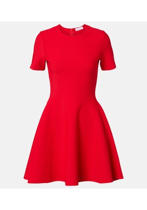 McQueen Faille minidress