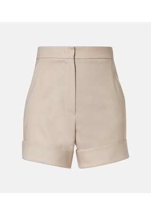 Max Mara Wool, mohair, and silk shorts