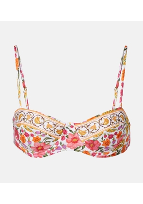 Farm Rio Floral bikini top