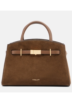 DeMellier Hudson Small suede top-handle bag