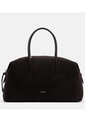 DeMellier Stockholm Midi suede top-handle bag