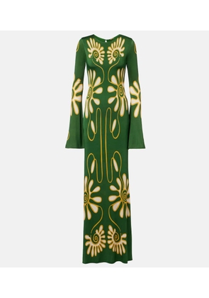 Cala de la Cruz Amay printed maxi dress