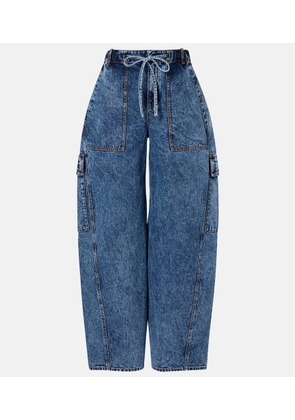 Alaia Barrel-leg jeans