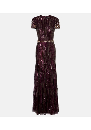Jenny Packham Ninetta sequined gown