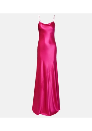Alaia Silk satin gown