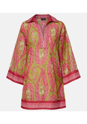 Etro Printed cotton and silk tunic