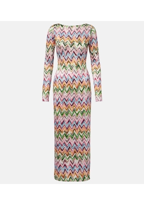 Missoni Zigzag maxi dress