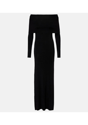 Balenciaga Off-shoulder maxi dress