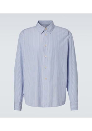 Our Legacy Beyond striped cotton poplin shirt