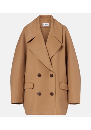 Loewe Oversized wool peacoat