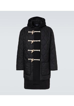 Comme des Garcons Homme Quilted wool duffel coat