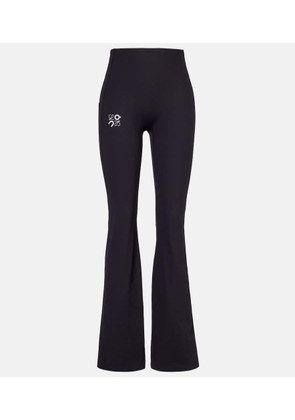 Loewe x On high-rise flared leggings