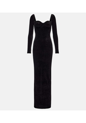 Balenciaga Velvet gown