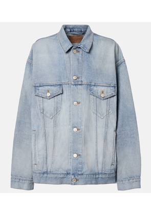 Balenciaga Logo denim jacket