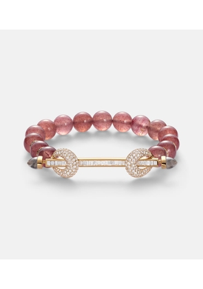 Ananya Chakra 18kt gold (750/1000) bracelet with gemstones