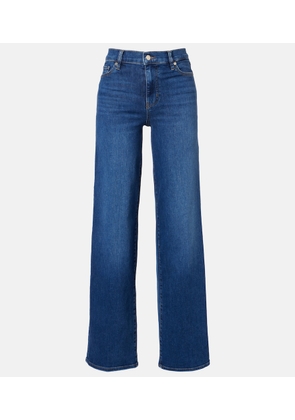 Frame Le Slim high-rise wide-leg jeans