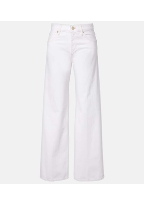 Frame Bubble mid-rise wide-leg jeans