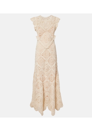 Ulla Johnson Annalisa crochet cotton maxi dress