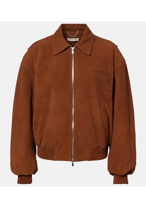 Jacques Wei Suede bomber jacket