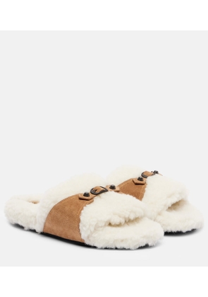 Balenciaga Suede slides