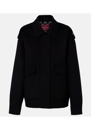 Gucci Wool bomber jacket