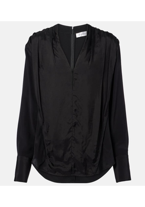 Victoria Beckham Silk crepe de chine blouse