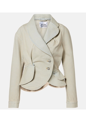 Vivienne Westwood Stormy faded denim jacket