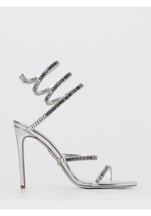 Heeled Sandal RENE CAOVILLA Woman color Silver